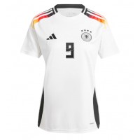Camisa de Futebol Alemanha Niclas Fullkrug #9 Equipamento Principal Europeu 2024 Manga Curta